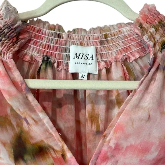 Misa Los Angeles Alexis Women’s Top in Taza Floral - Picture 8 of 9
